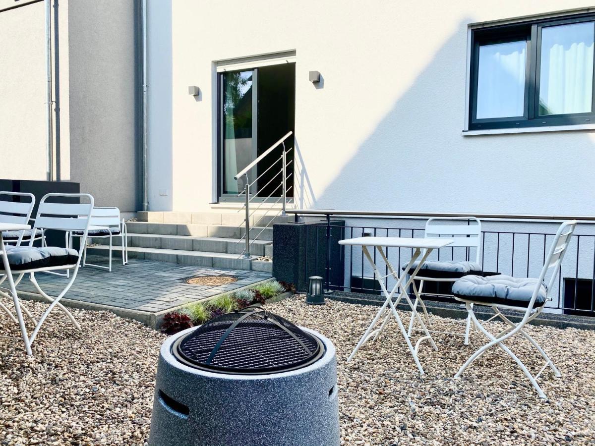 Modernes Apartment, Terrasse Und Garten Am Lilienthalpark Im Suedwesten Berlins Экстерьер фото