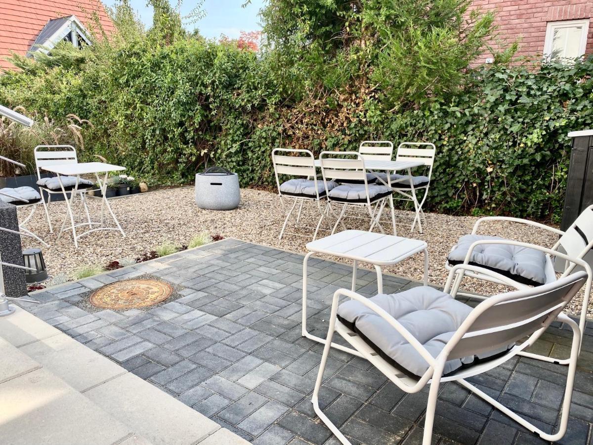 Modernes Apartment, Terrasse Und Garten Am Lilienthalpark Im Suedwesten Berlins Экстерьер фото